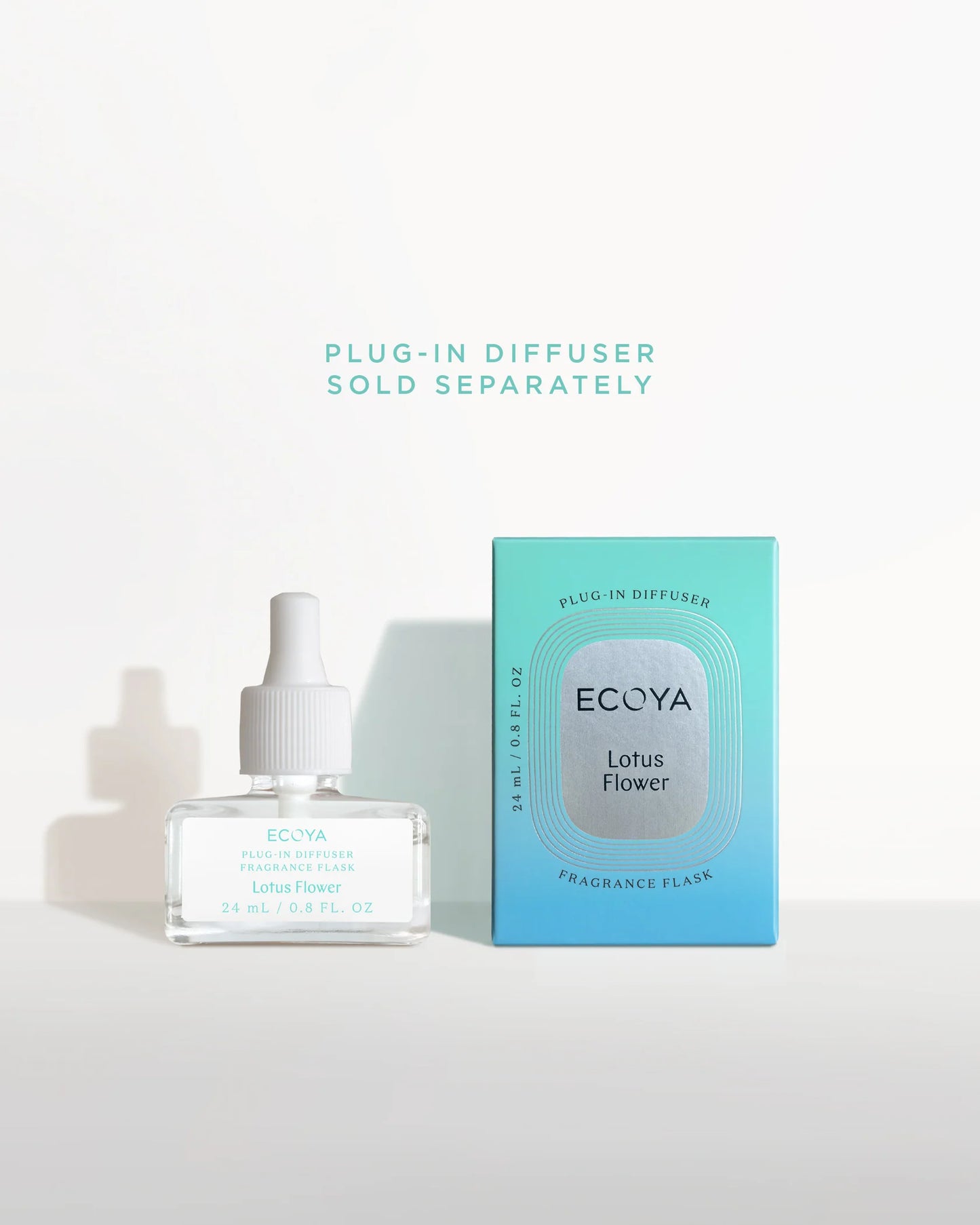 ECOYA Plug-In Diffuser Fragrance Flask - Lotus Flower