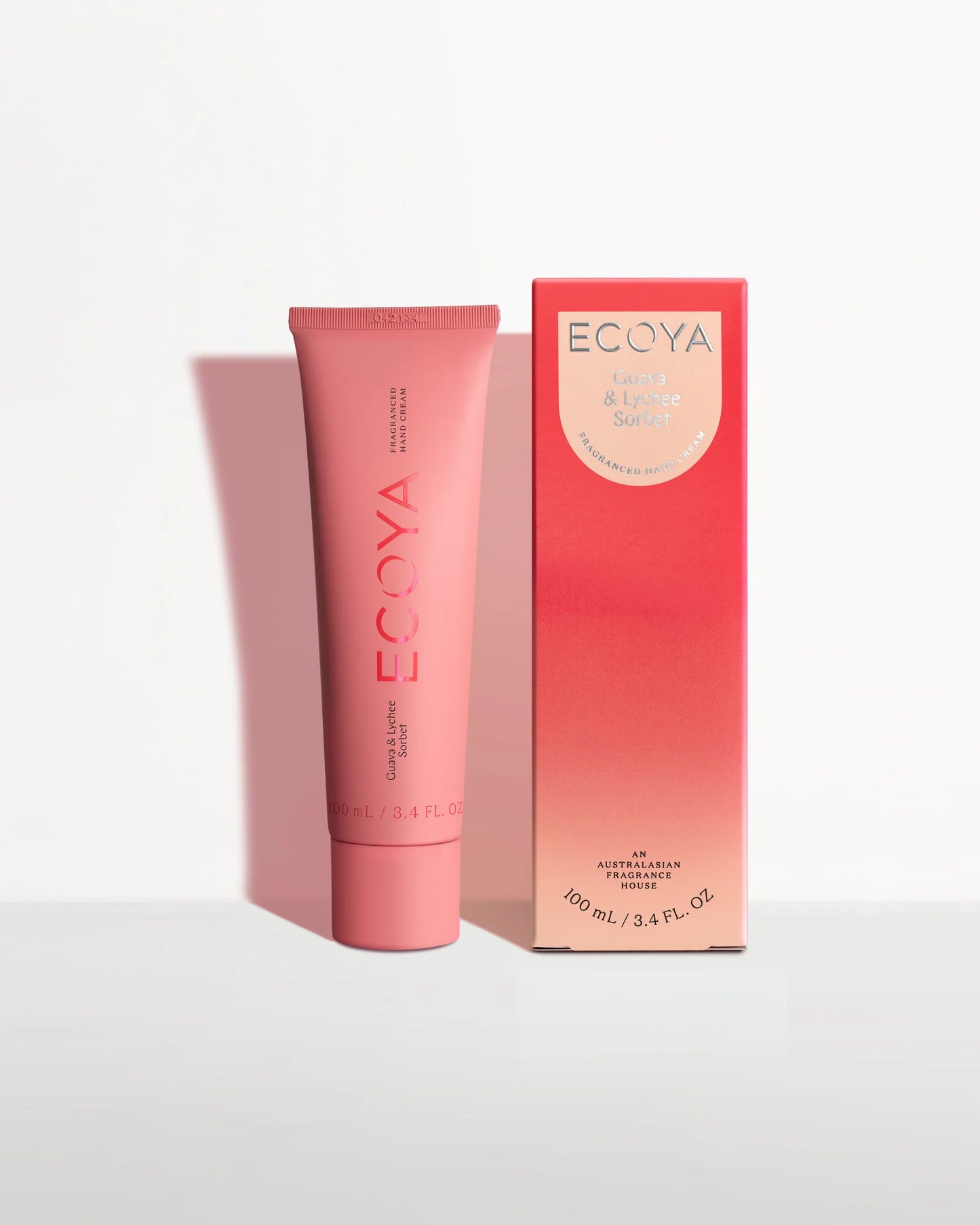 ECOYA Hand Cream 100ml - Guava & Lychee Sorbet