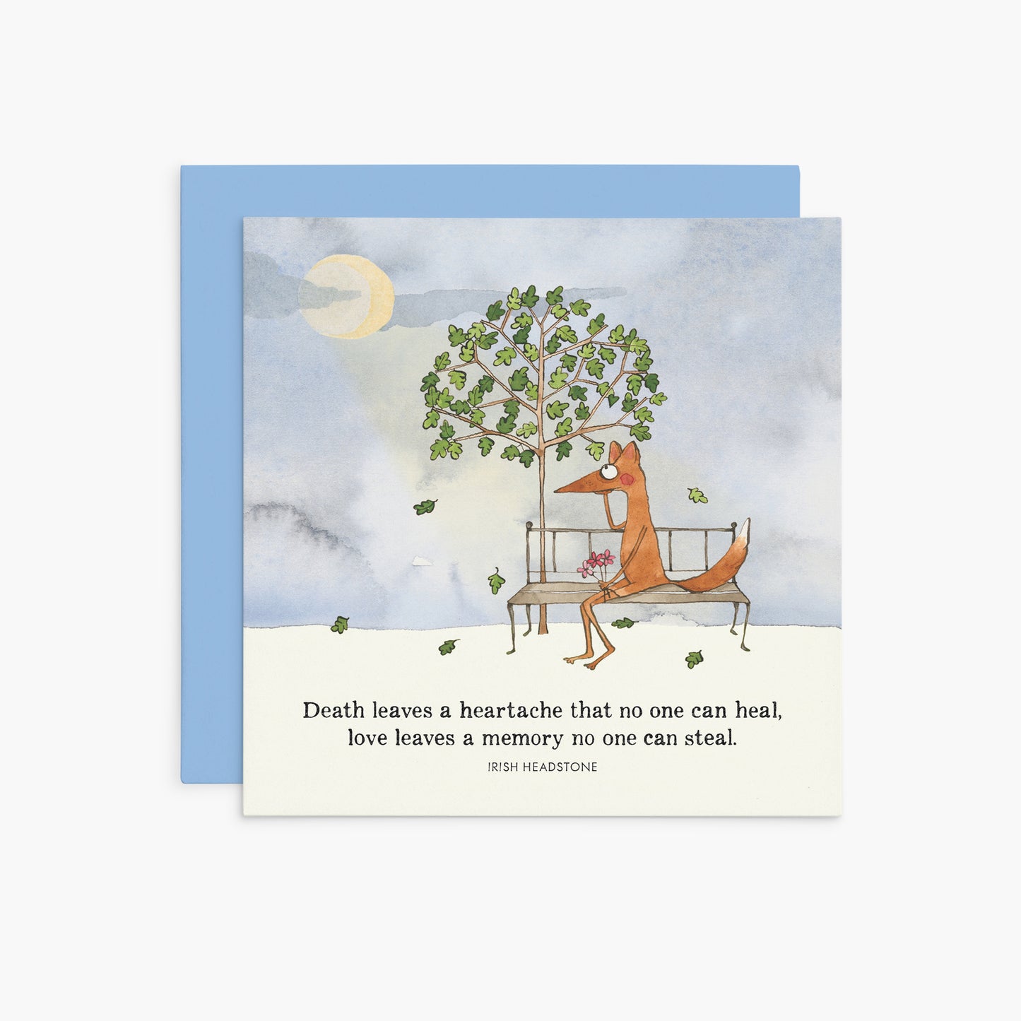 Twigseeds Sympathy Card - Death Leaves A Heartache