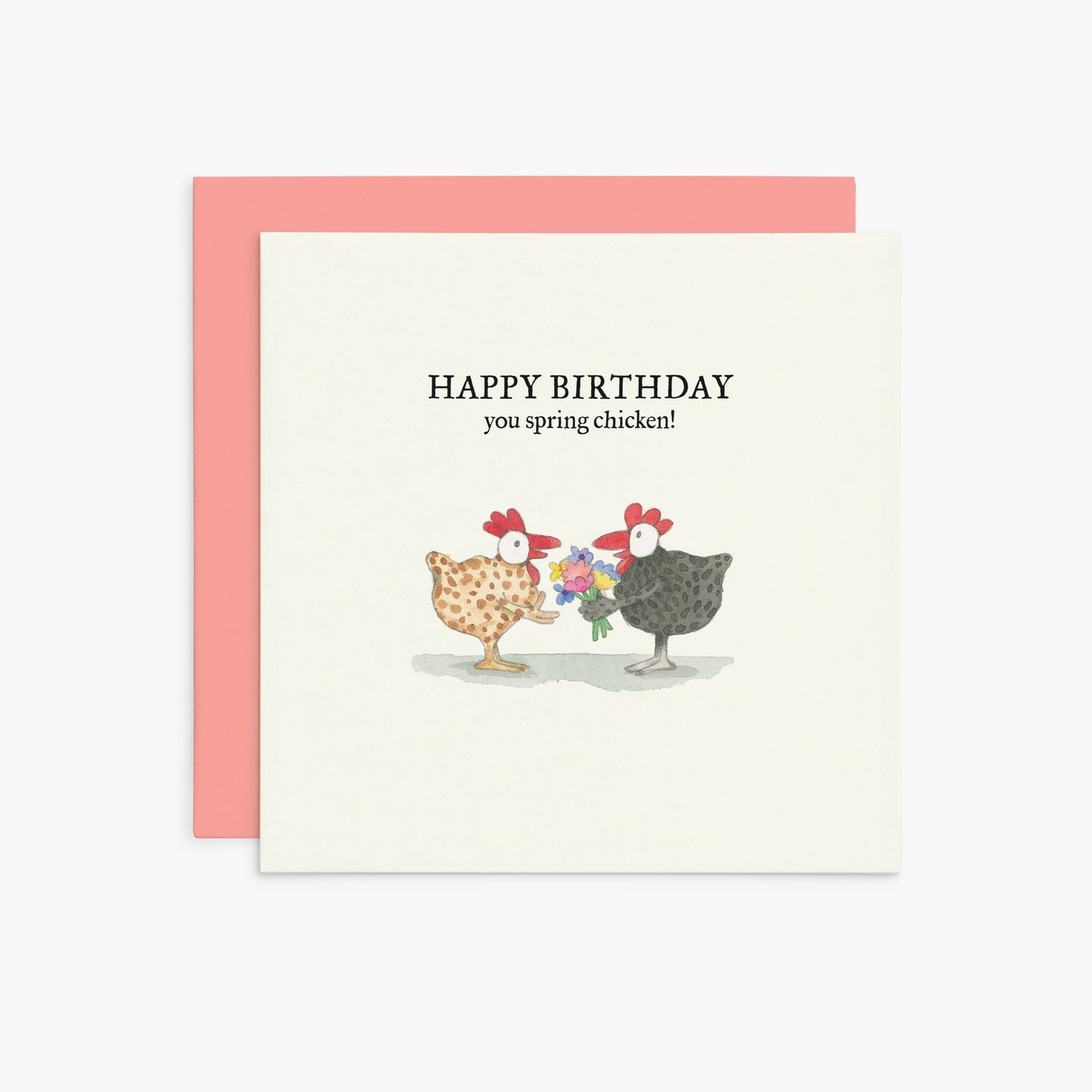 Twigseeds Birthday Card - Happy Birthday, You Spring Chicken!