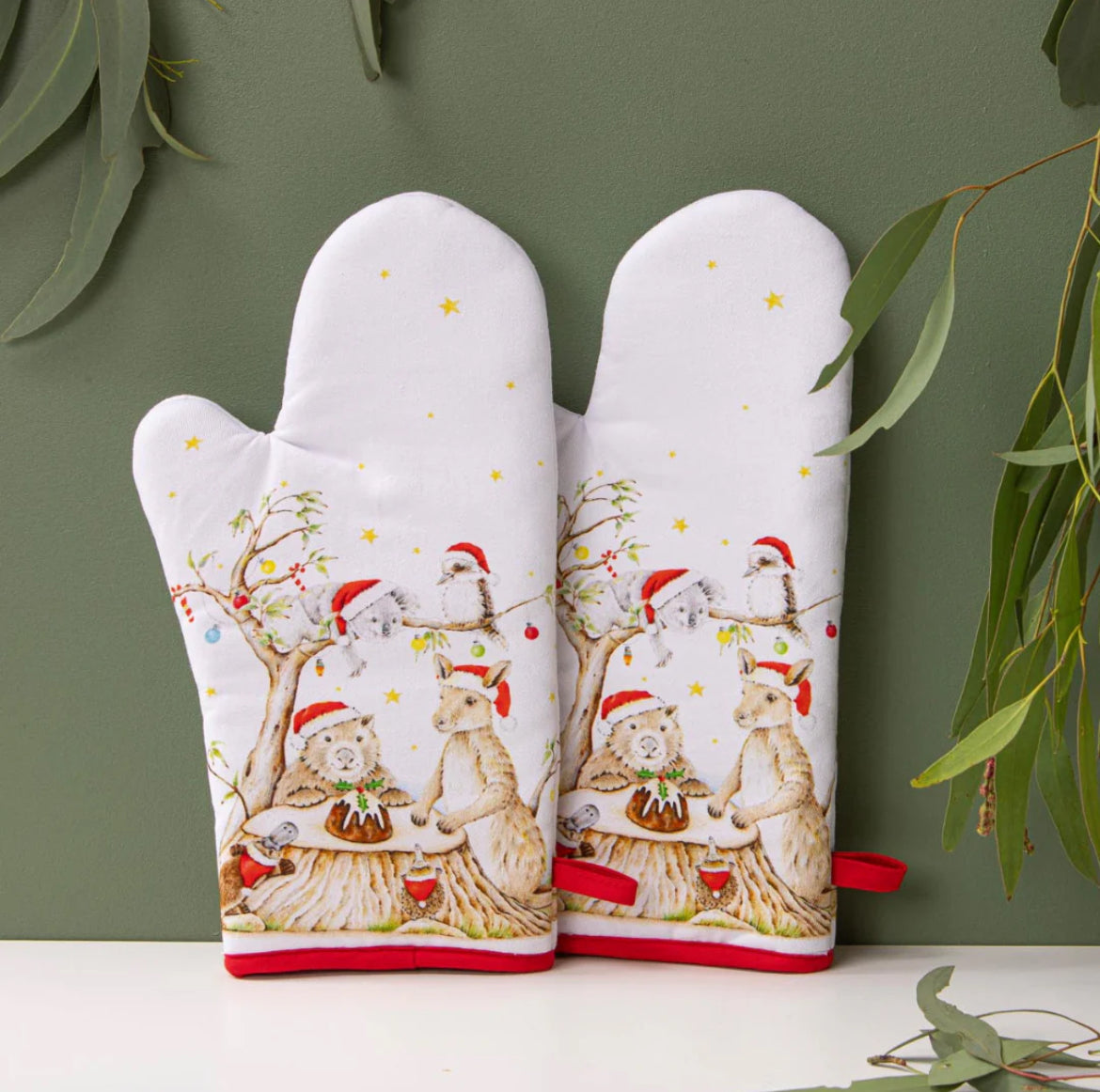 Bush Buddies Christmas - Oven Mitt 2PK
