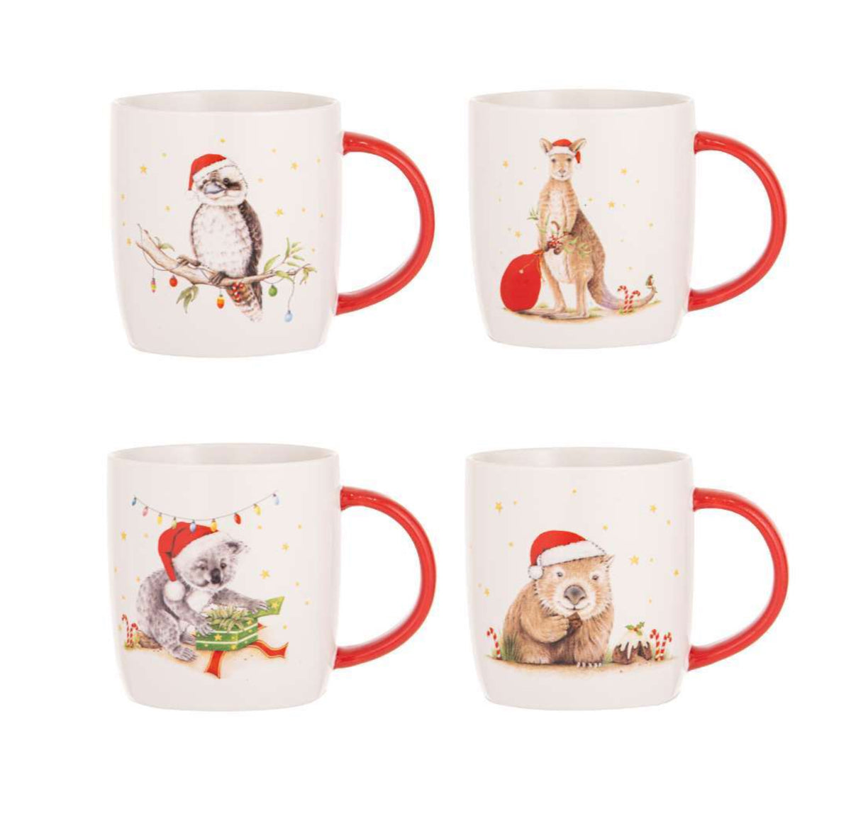 Bush Buddies Christmas - Kangaroo Mug