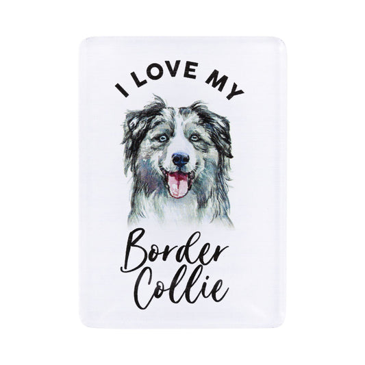 Pet Lovers Acrylic Magnet - Border Collie