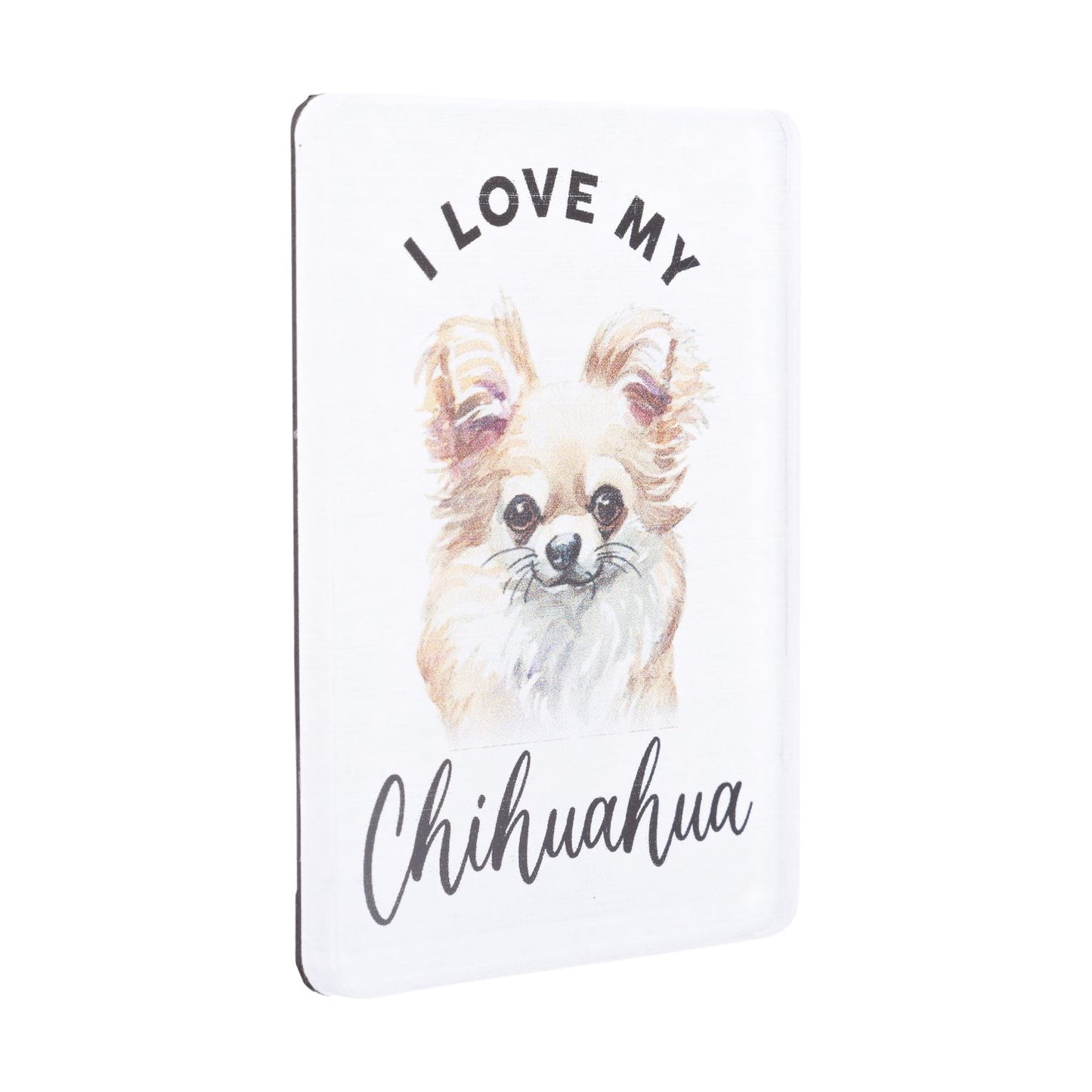 Pet Lovers Acrylic Magnet - Chihuahua