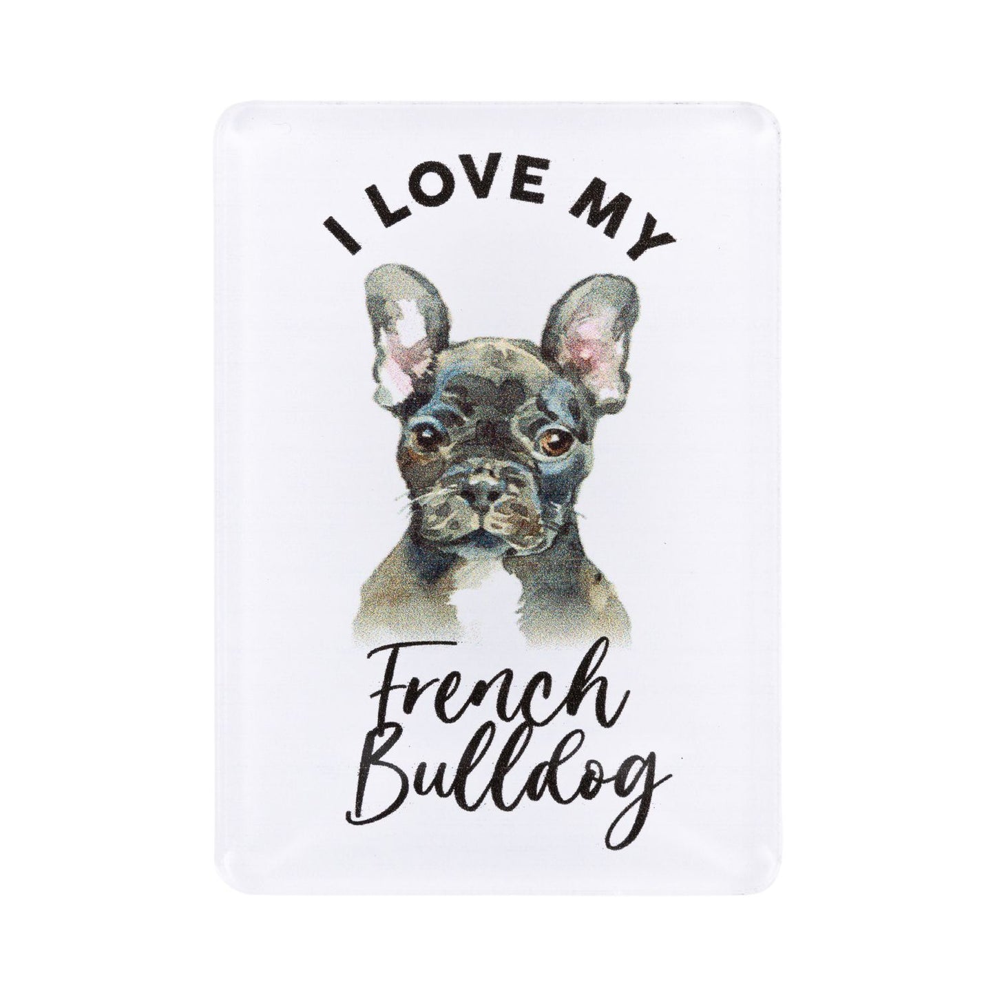 Pet Lovers Acrylic Magnet - French Bulldog