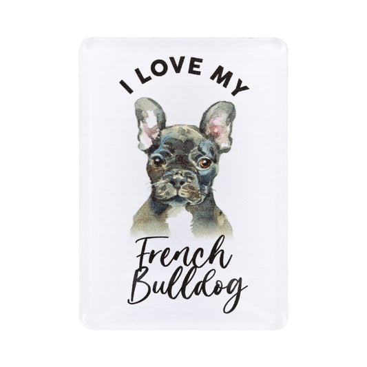Pet Lovers Acrylic Magnet - French Bulldog