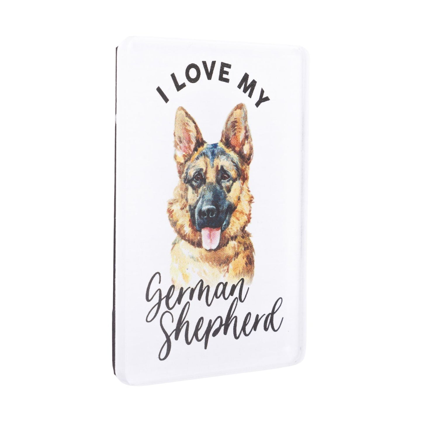 Pet Lovers Acrylic Magnet - German Shepherd