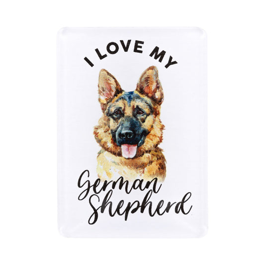 Pet Lovers Acrylic Magnet - German Shepherd