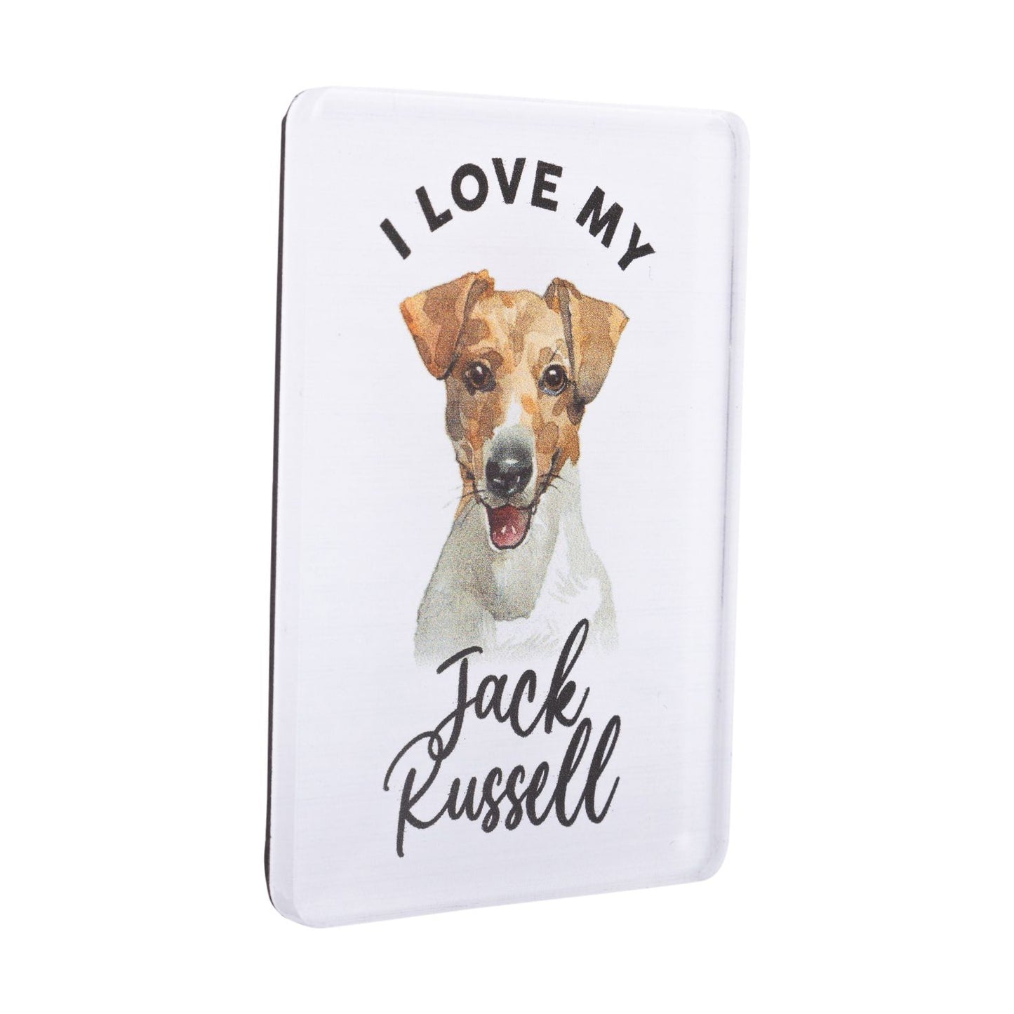 Pet Lovers Acrylic Magnet - Jack Russell