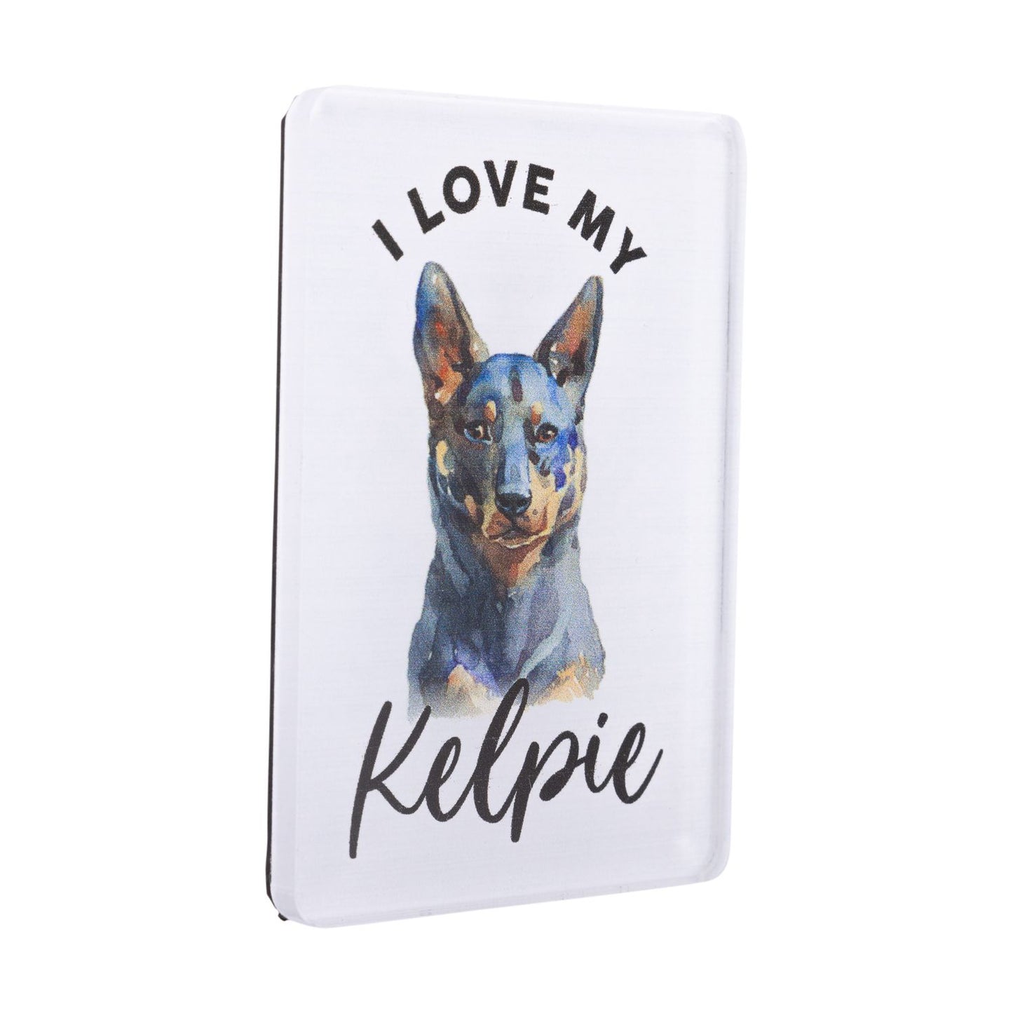 Pet Lovers Acrylic Magnet - Kelpie