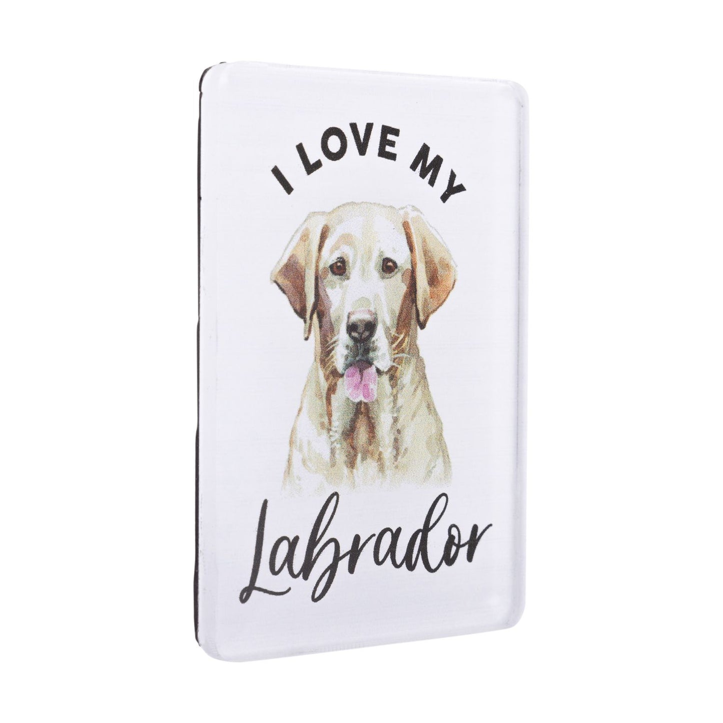 Pet Lovers Acrylic Magnet - Labrador