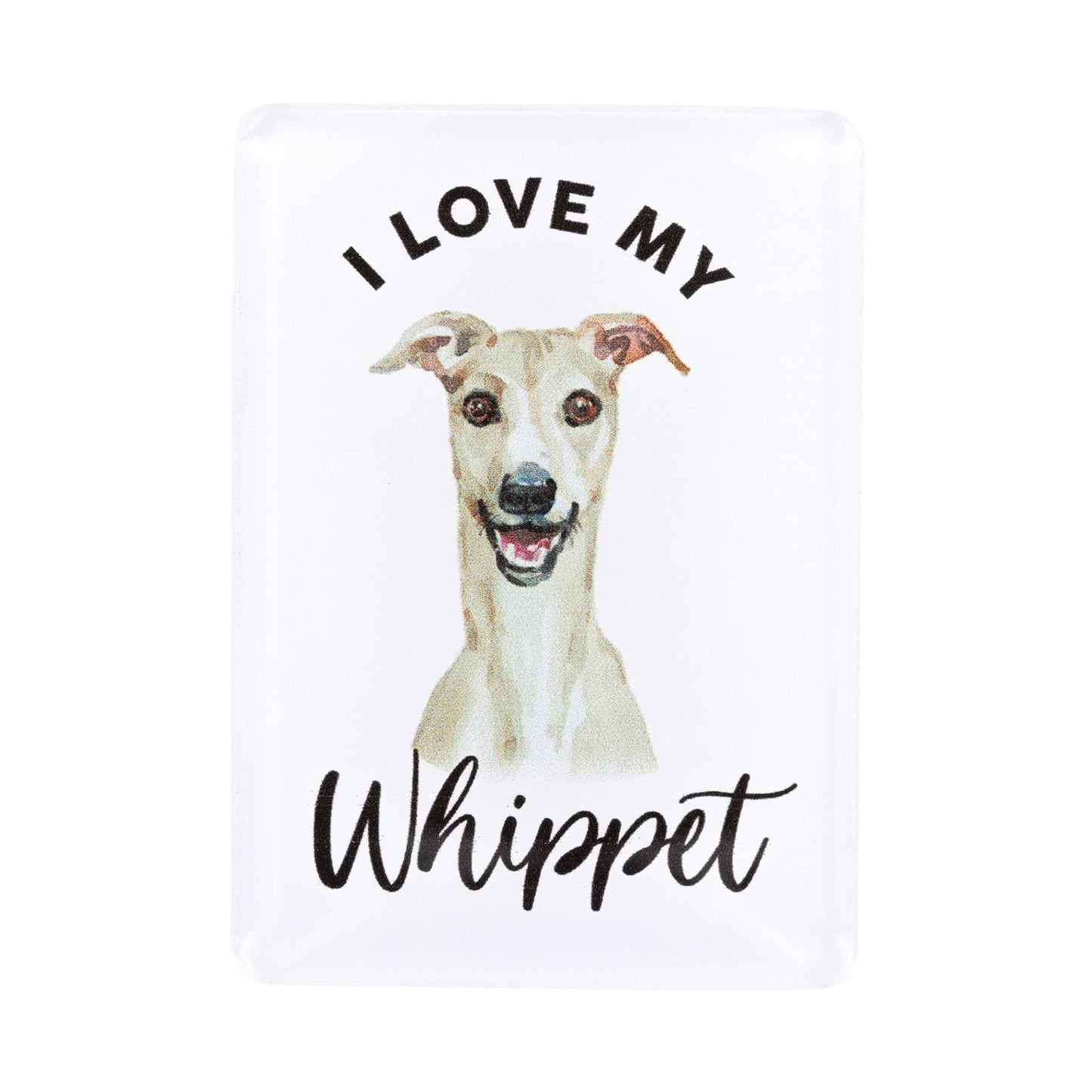 Pet Lovers Acrylic Magnet - Whippet