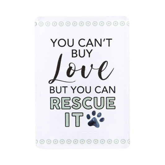 Pet Lovers Acrylic Magnet - Rescue