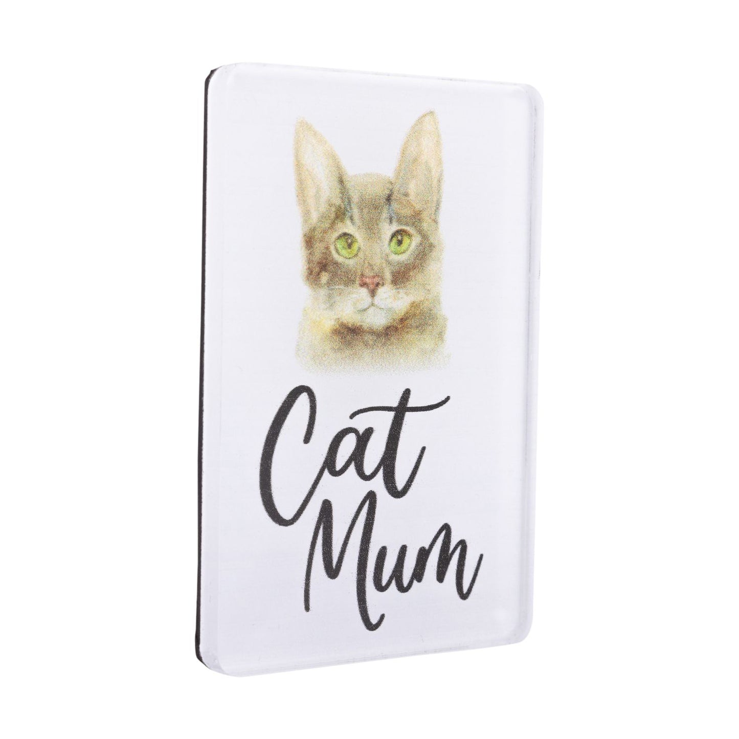 Pet Lovers Acrylic Magnet - Cat Mum