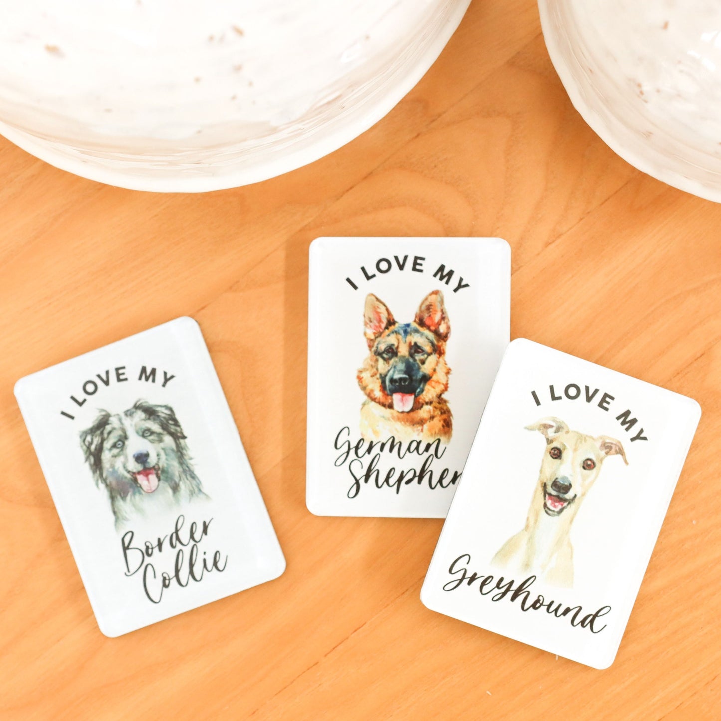 Pet Lovers Acrylic Magnet - Greyhound