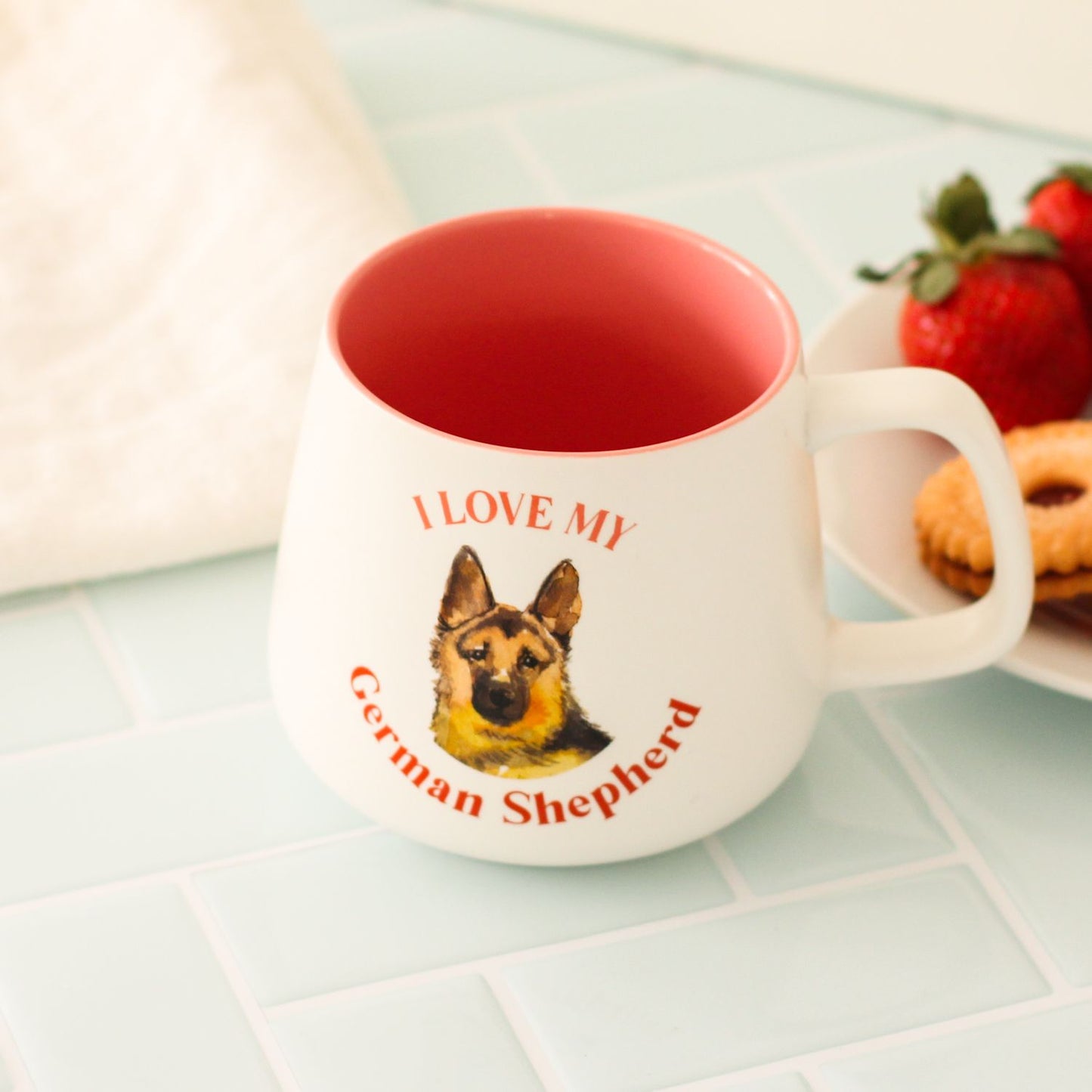 I Love My German Shepherd Mug