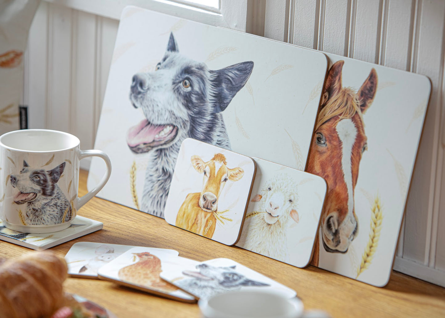 Farmyard Faces - Placemat 6PK