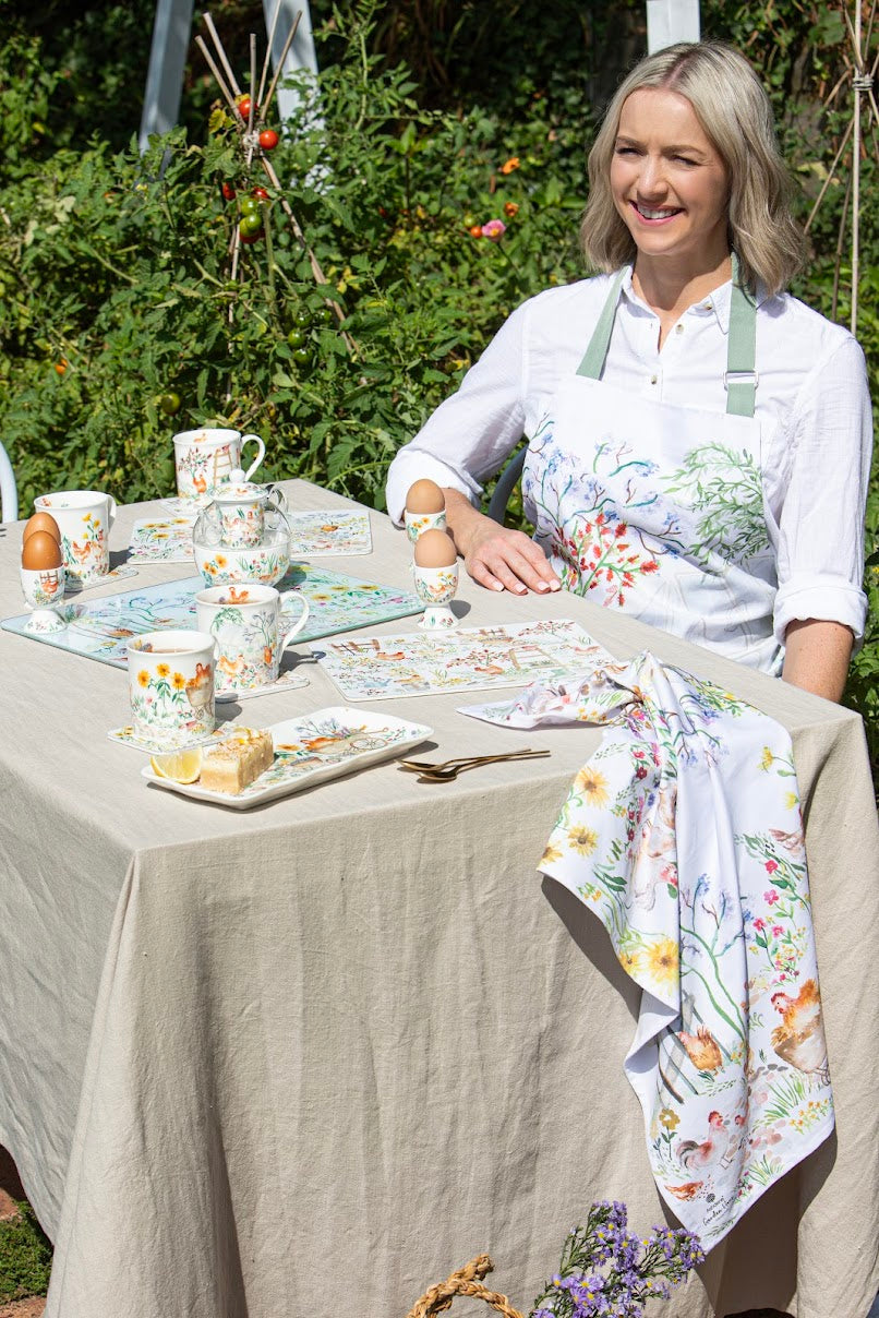 Garden Hens - Kitchen Towel 2PK
