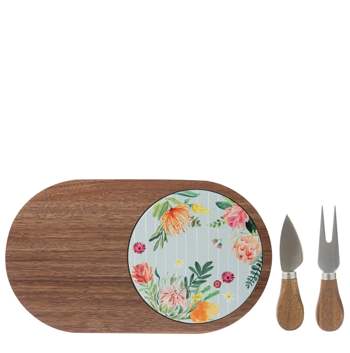 Esperance - Platter and Cheese Knife Set