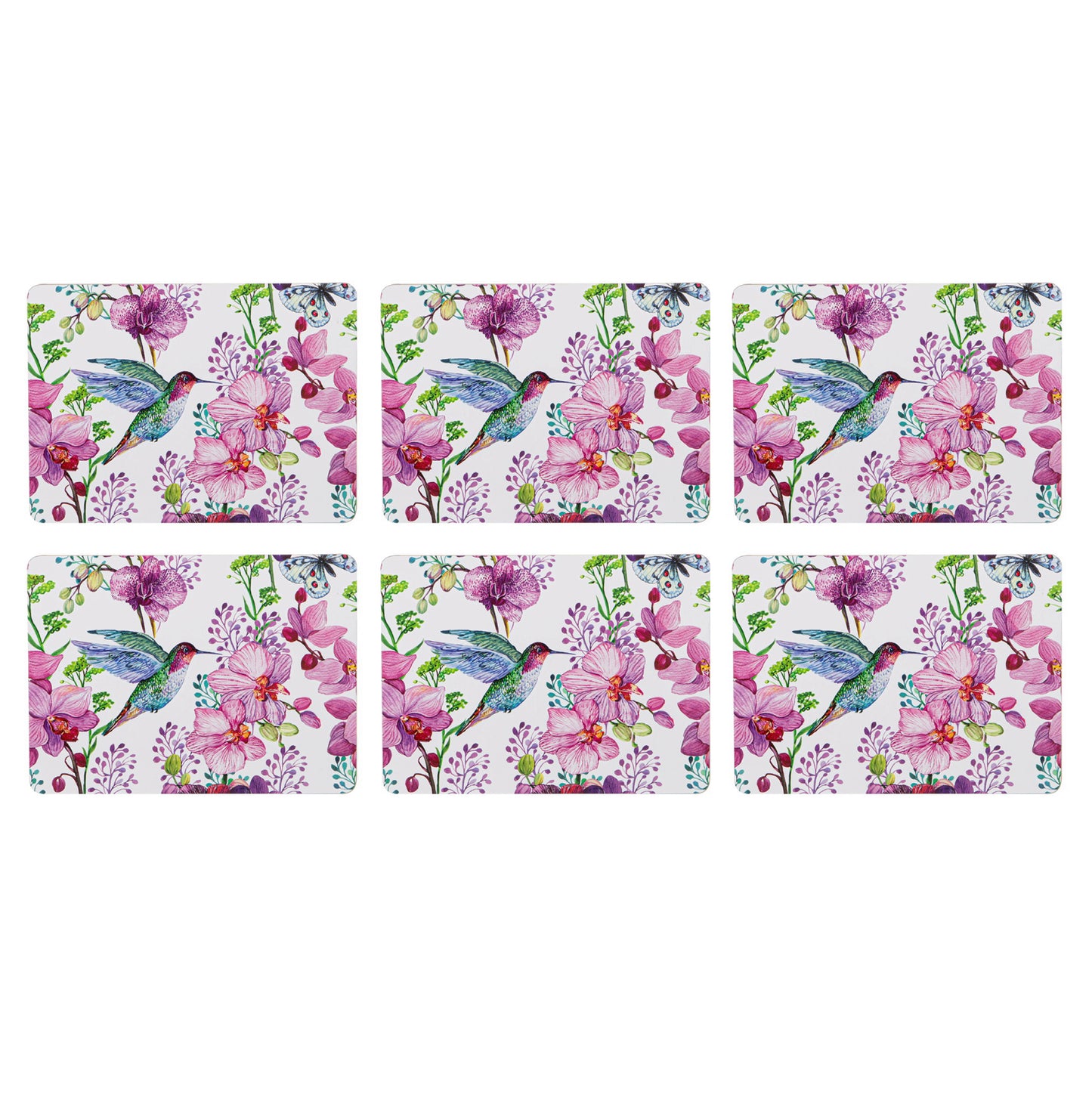 Birds & Blooms - Placemat 6PK