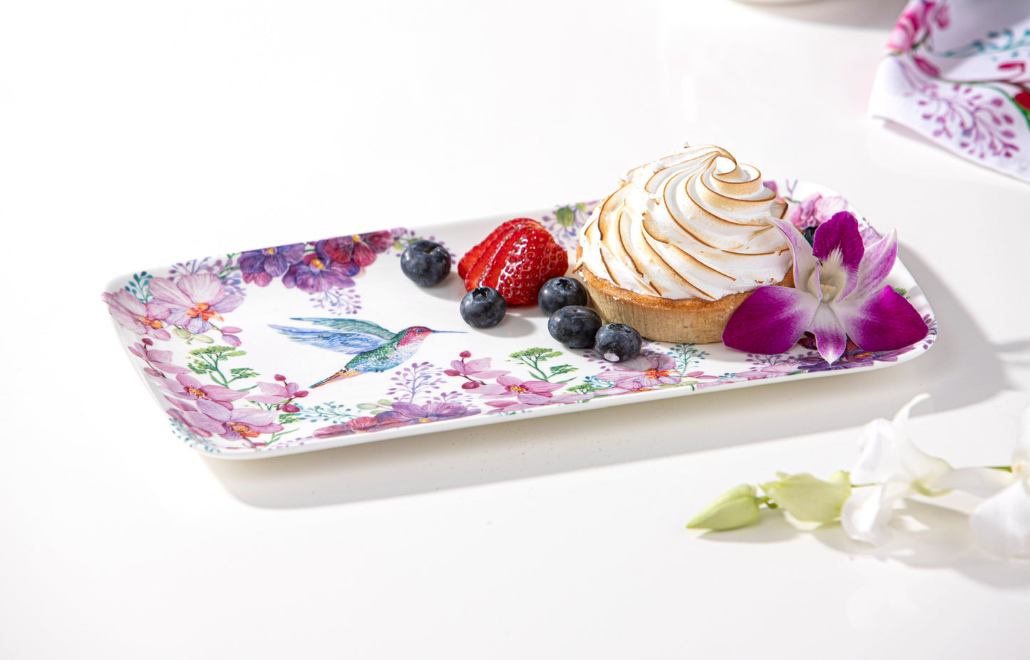 Birds & Blooms - Rectangle Platter