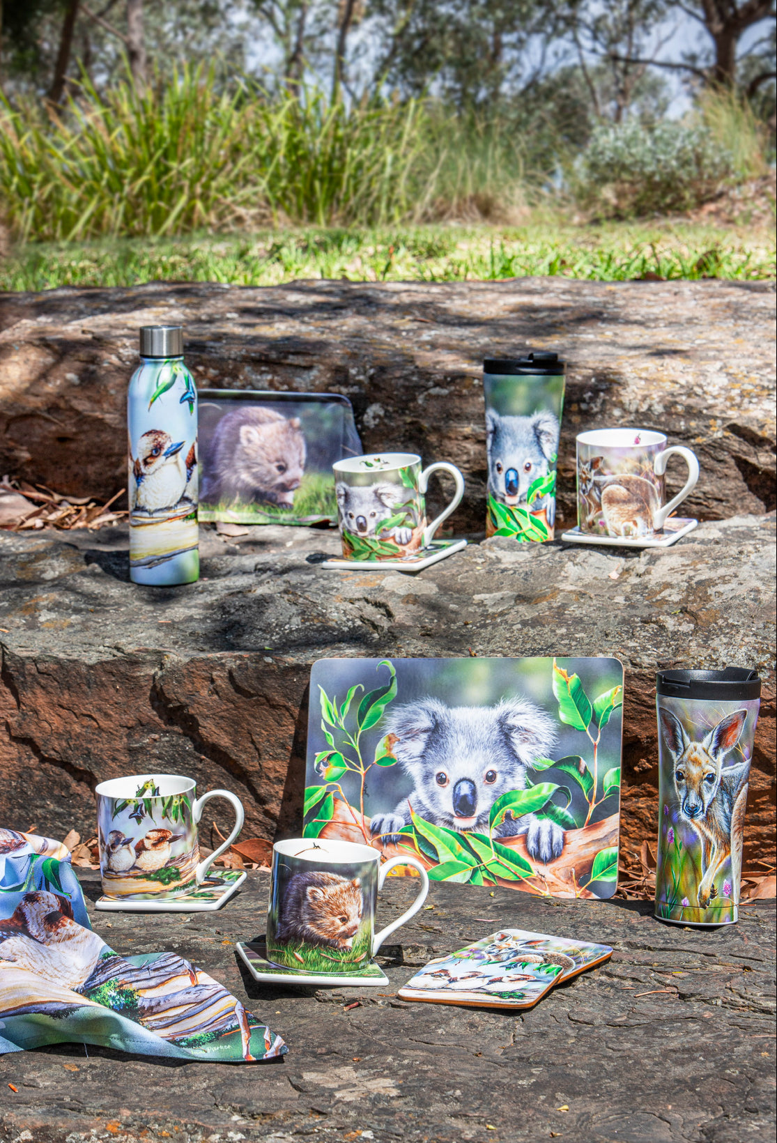 Babies Of The Bush - Kookaburra Surface Protector