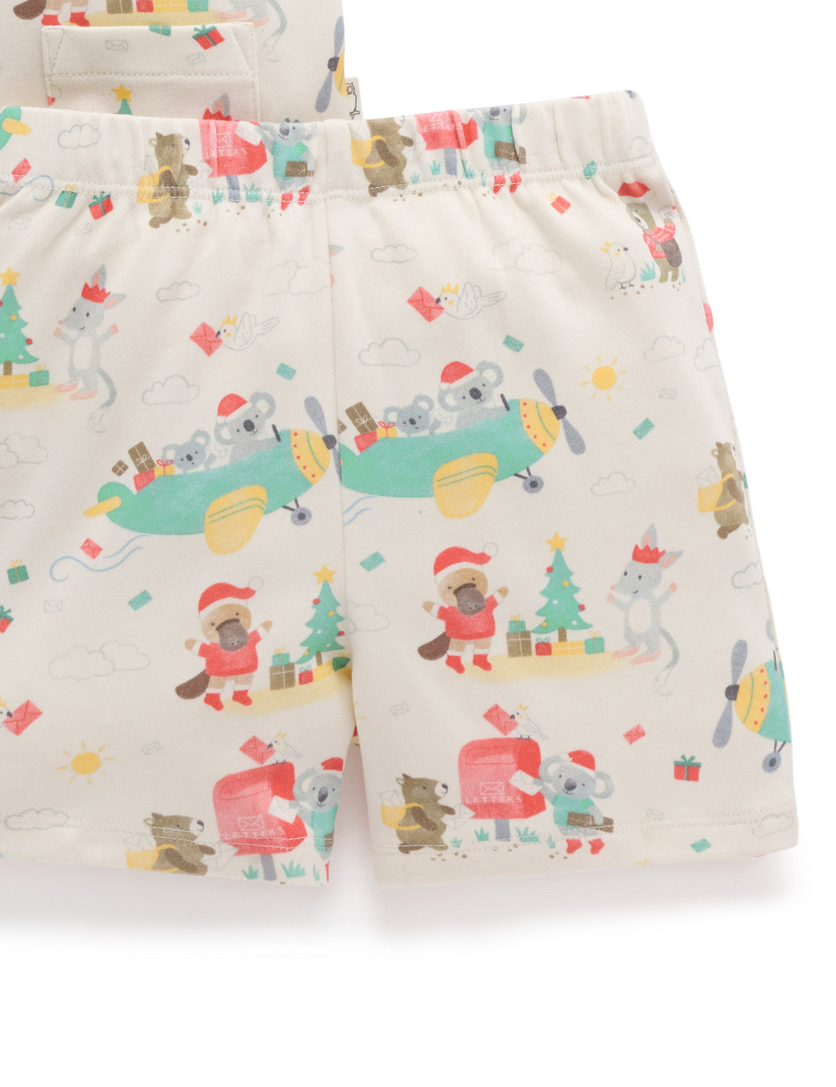 Christmas Wishes Button Up PJ Set