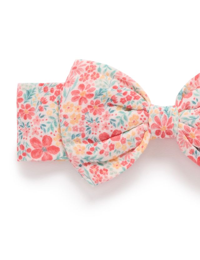 Summer Floral Festive Bow Headband