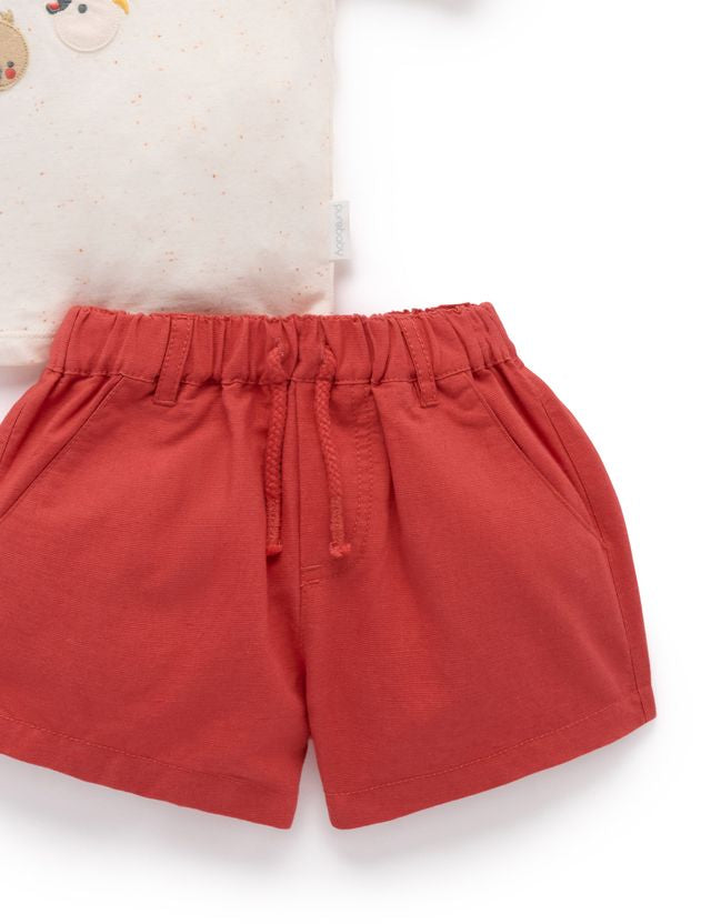 Party Chatter Tee & Shorts Set