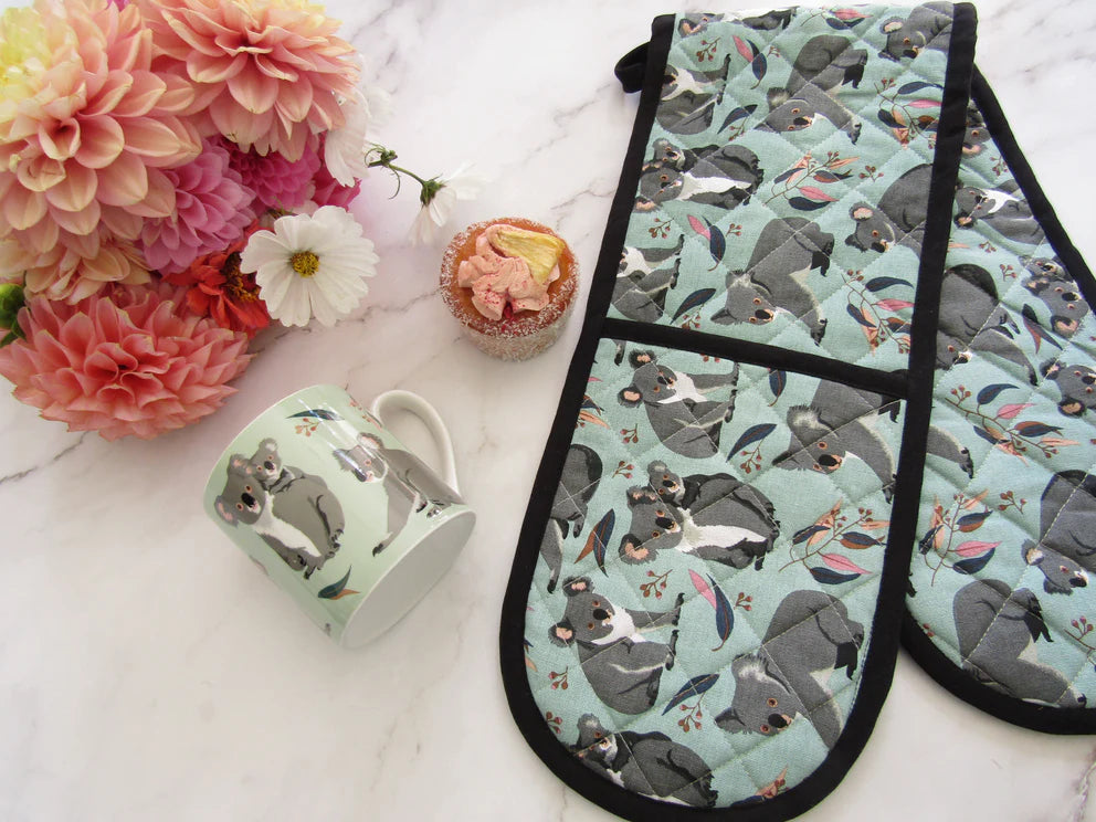 Double Oven Glove - Koalas