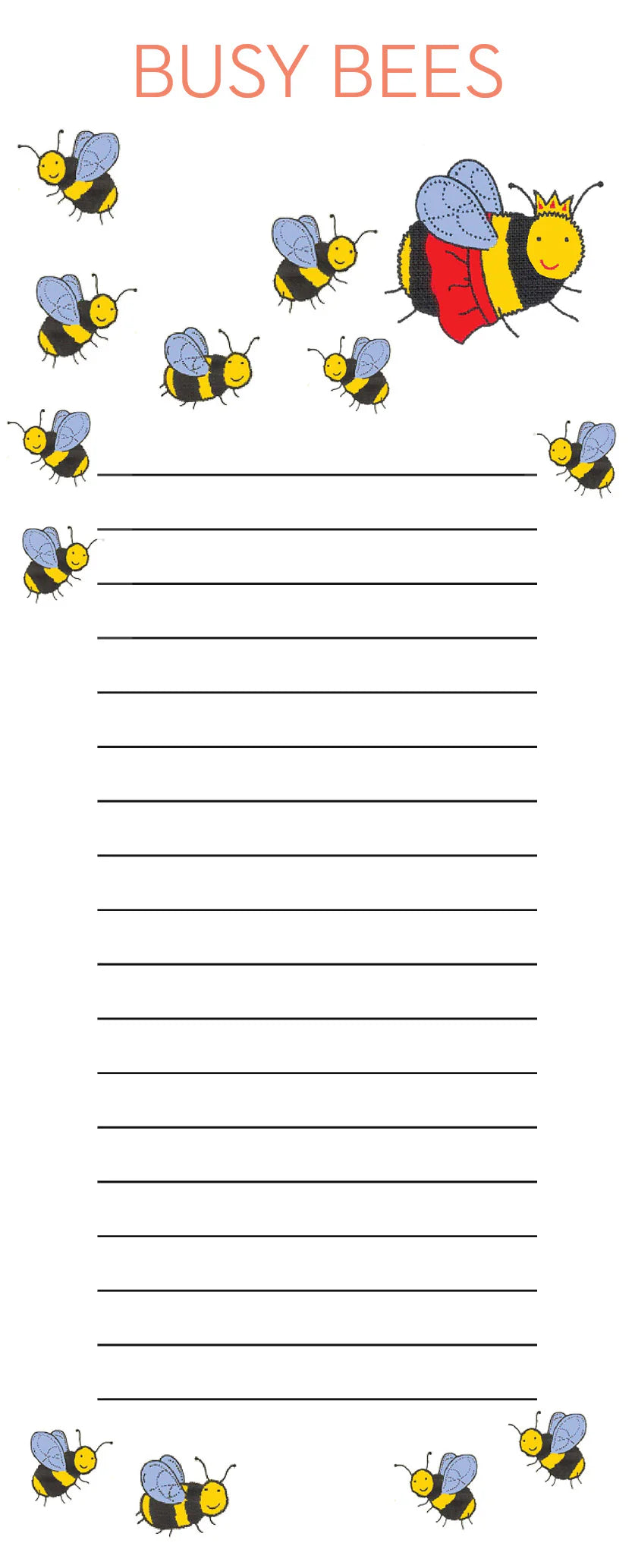 Shopping List - Busy Bees