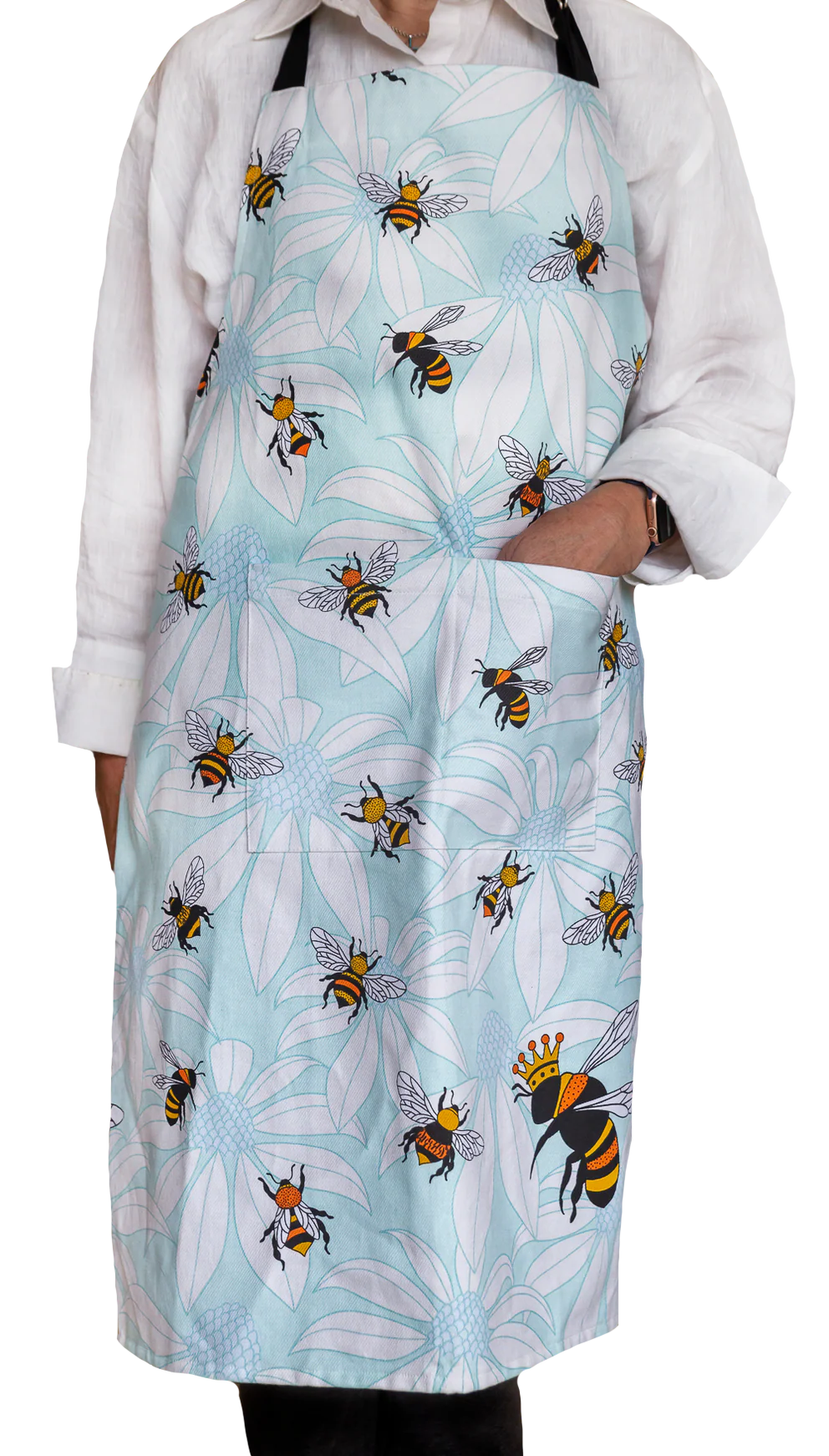 Apron - Flower Bees