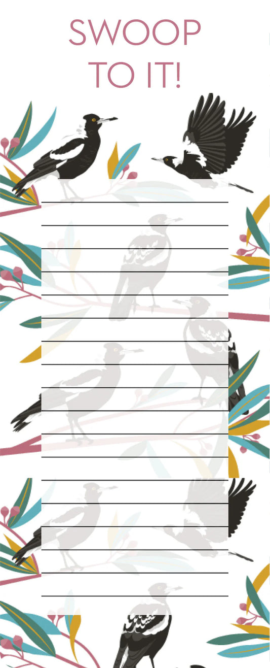 Shopping List - Swoop to it (Magpies)