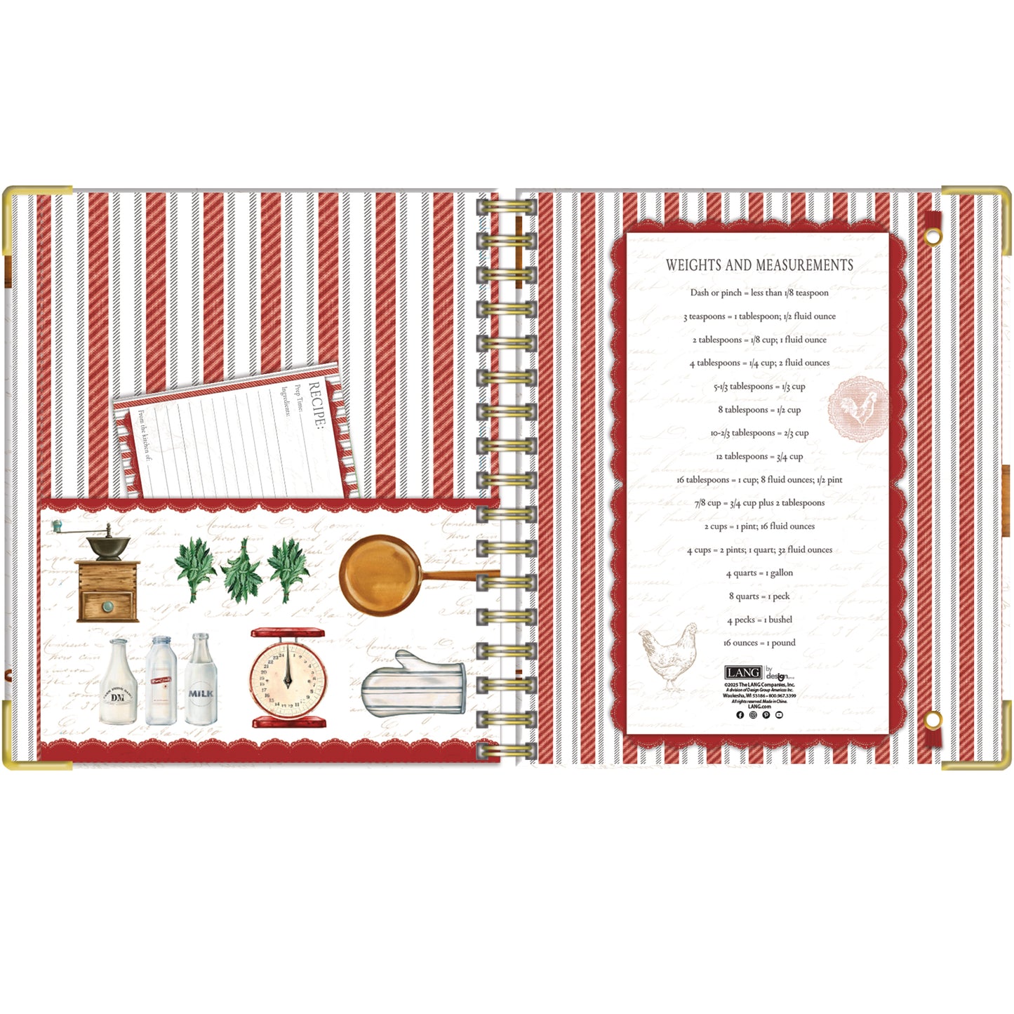 Lang Recipe Journal - Homestead