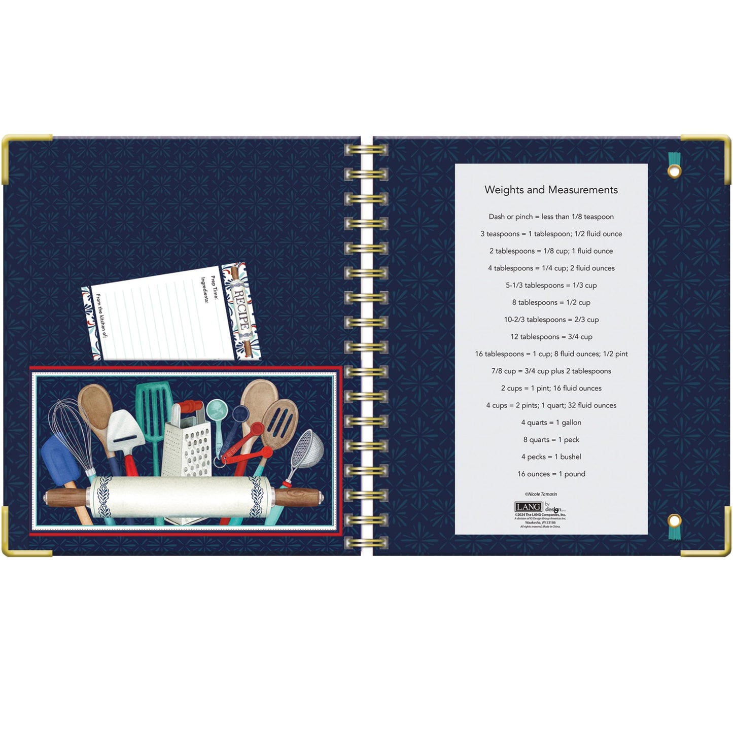 Lang Recipe Journal - Love To Cook
