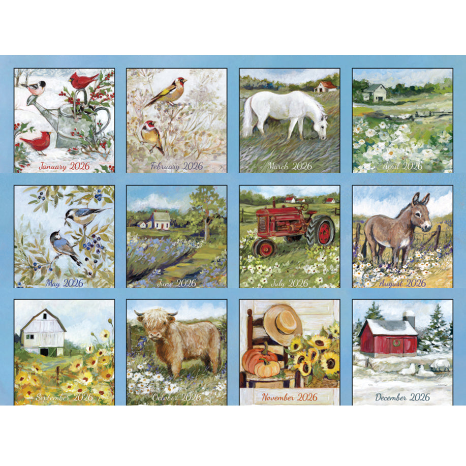 Lang 2026 Calendar - Field of Home