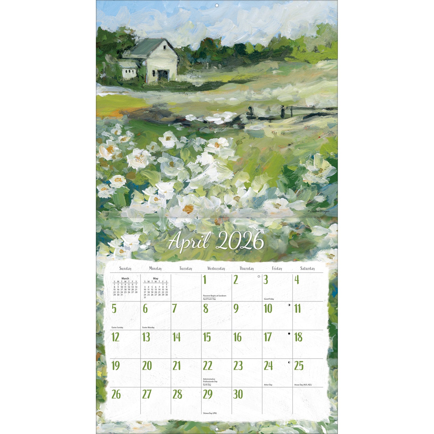 Lang 2026 Calendar - Field of Home