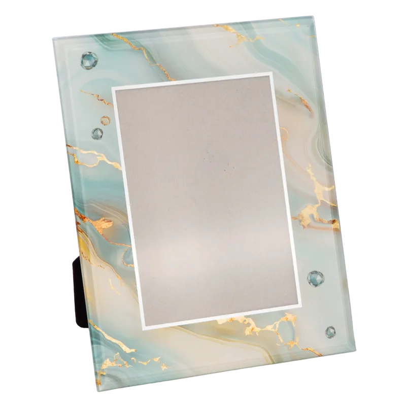 Aqua Elegance 5x7” Photo Frame