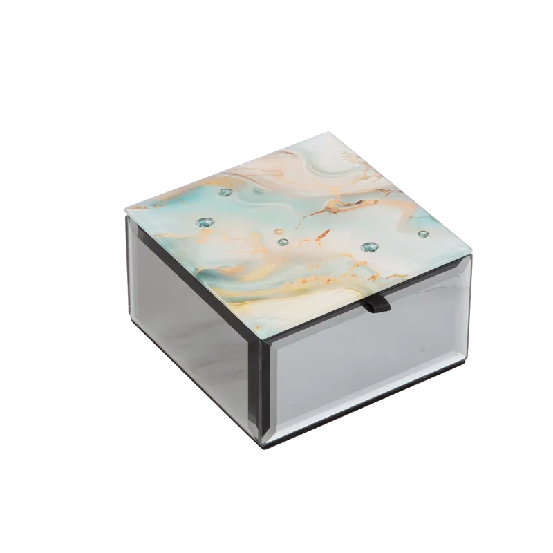 Aqua Elegance Trinket Box