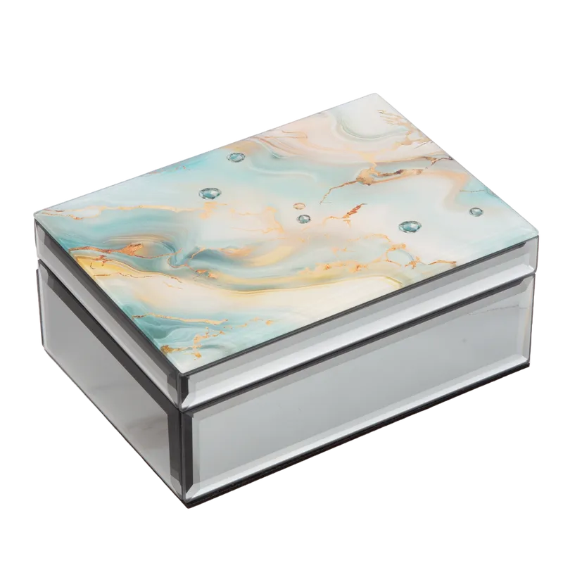 Aqua Elegance Jewellery Box