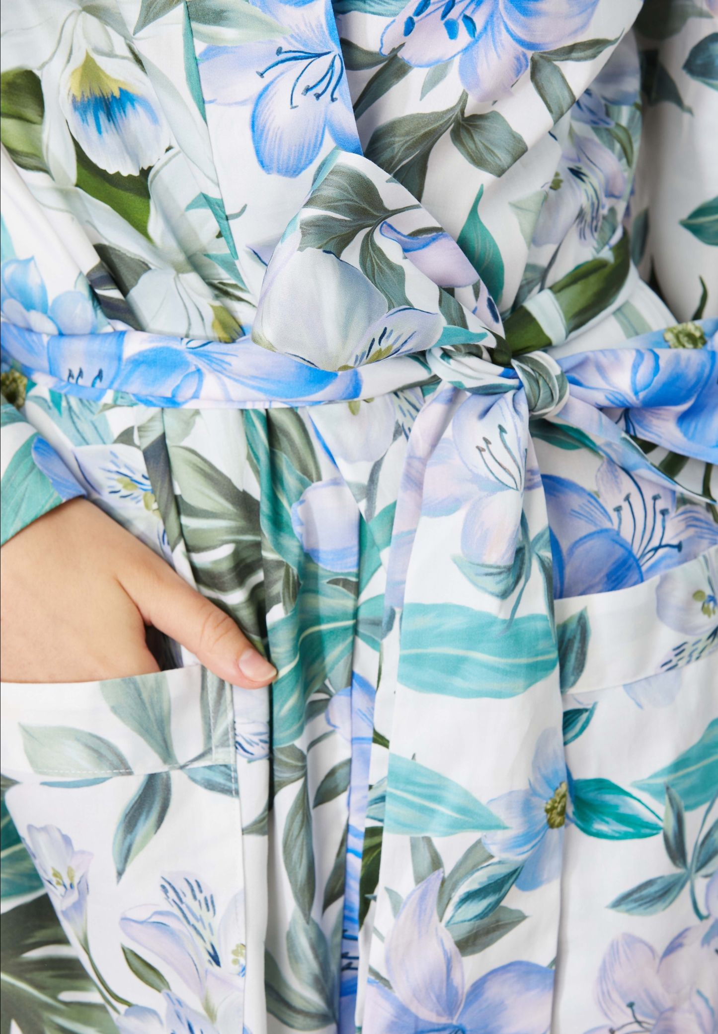 Blue Nymph Long Robe