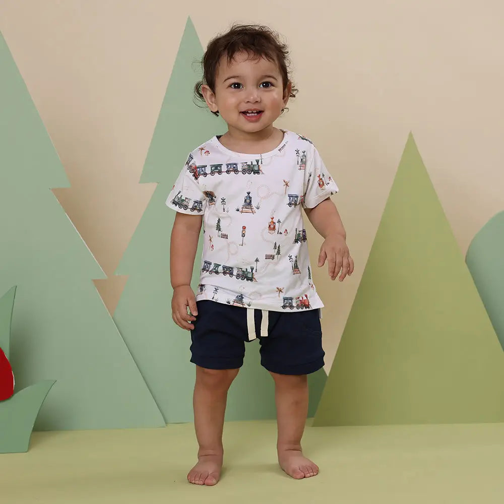 Trains Organic T-Shirt