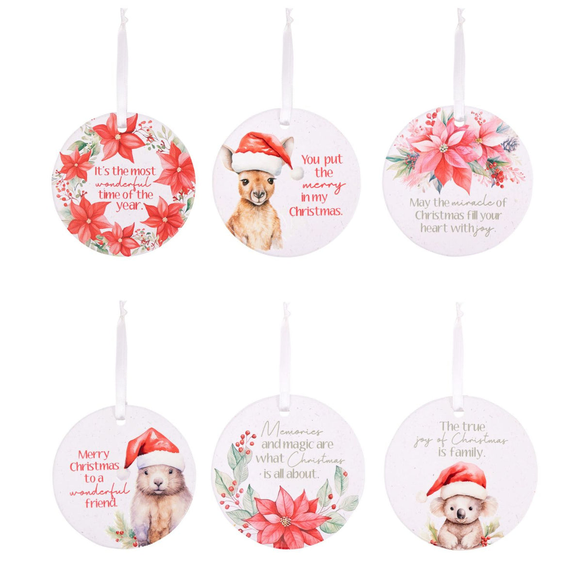 ‘It’s the Most Wonderful Time of the Year’ Hanging Christmas Keepsake