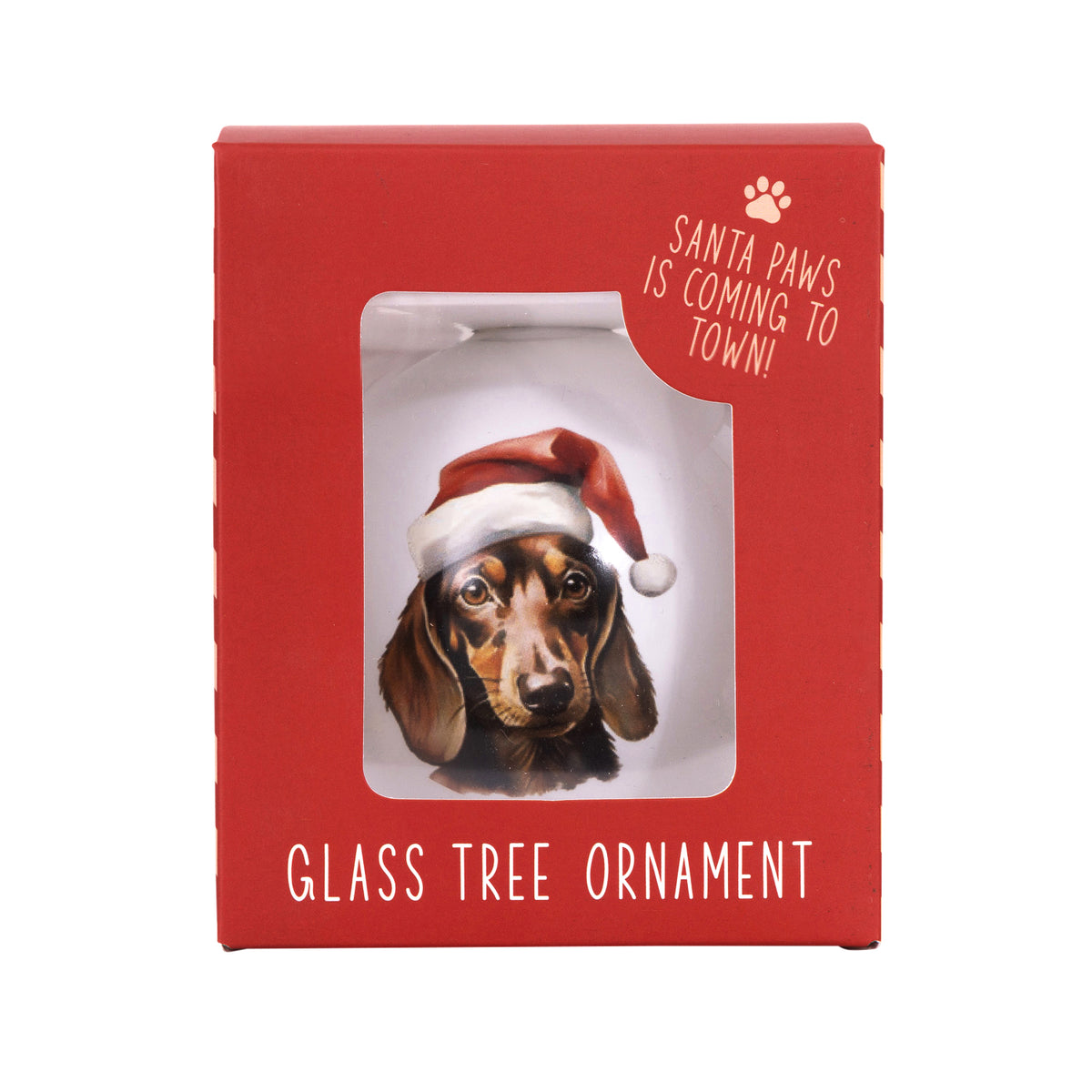 Christmas Dachshund Bauble