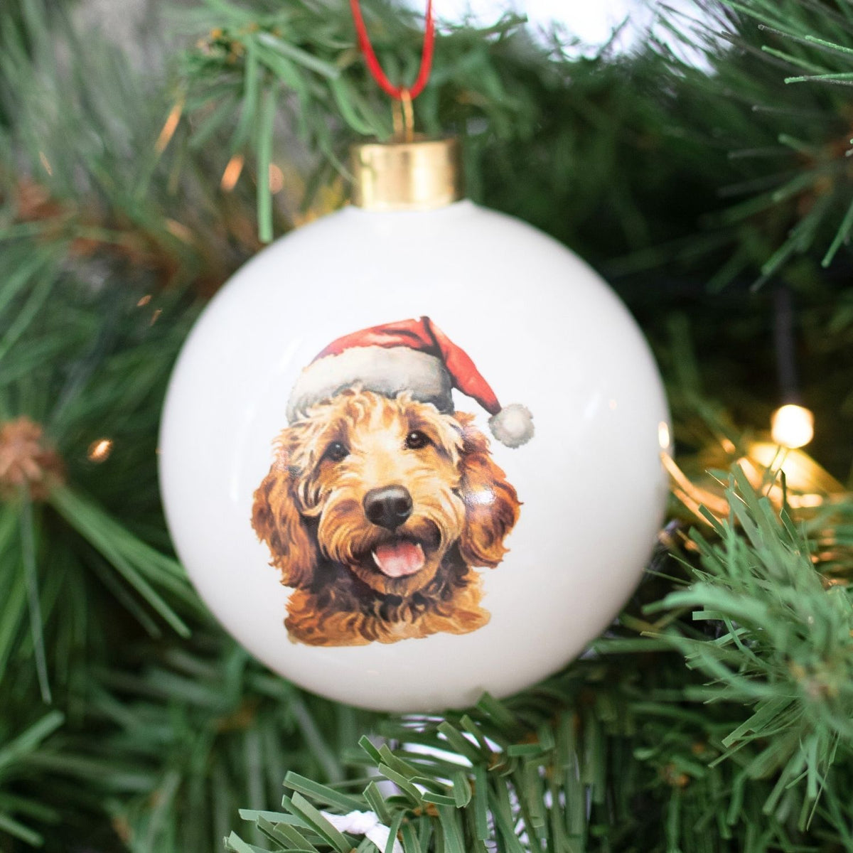 Christmas Cavoodle Bauble