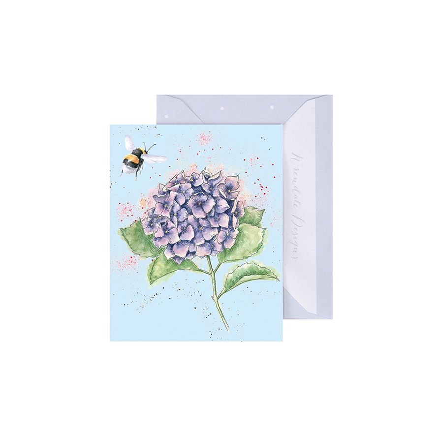 Wrendale Designs Mini Gift Card - Hydrangea