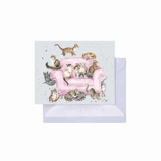 Wrendale Designs Mini Gift Card - Cattitude (Cats)