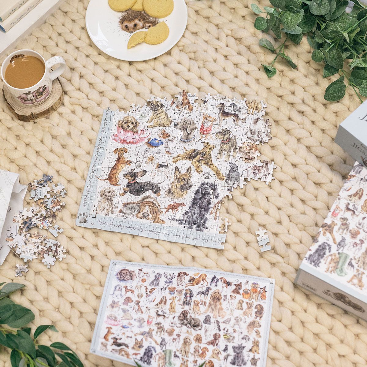 Wrendale Designs 1000 Piece Jigsaw Puzzle - A Dog’s Life