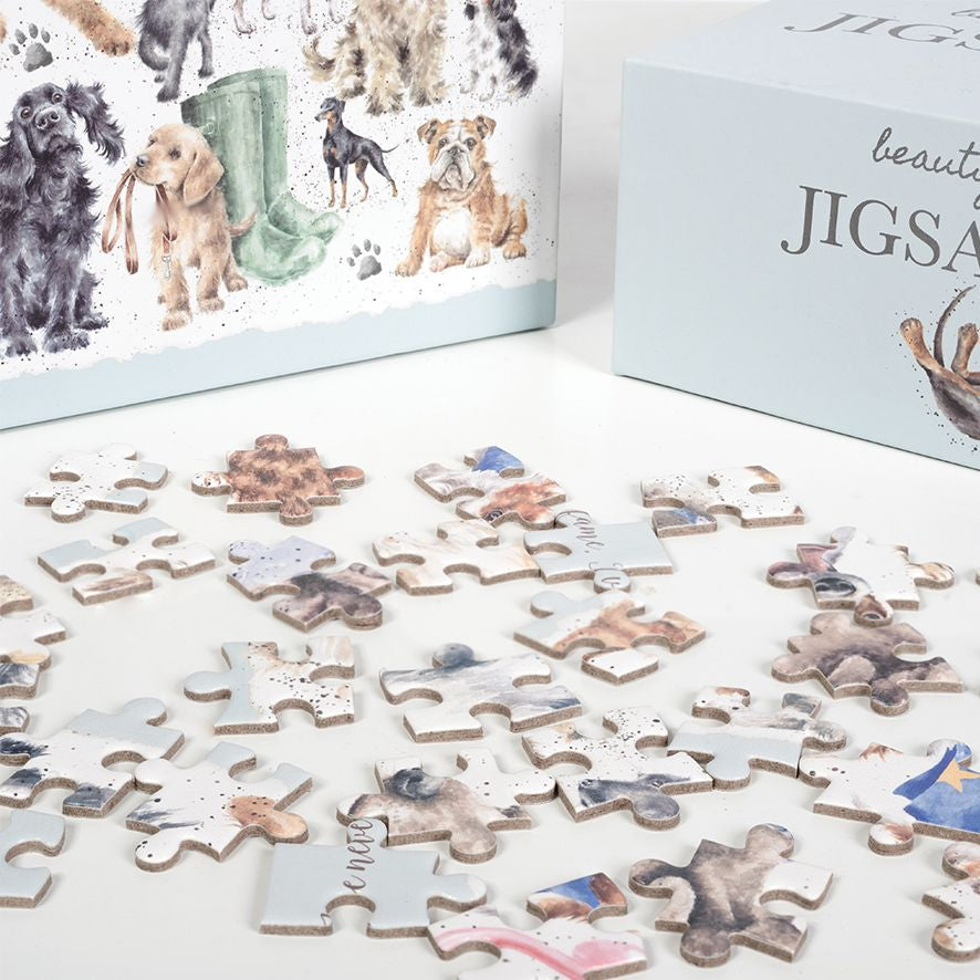 Wrendale Designs 1000 Piece Jigsaw Puzzle - A Dog’s Life