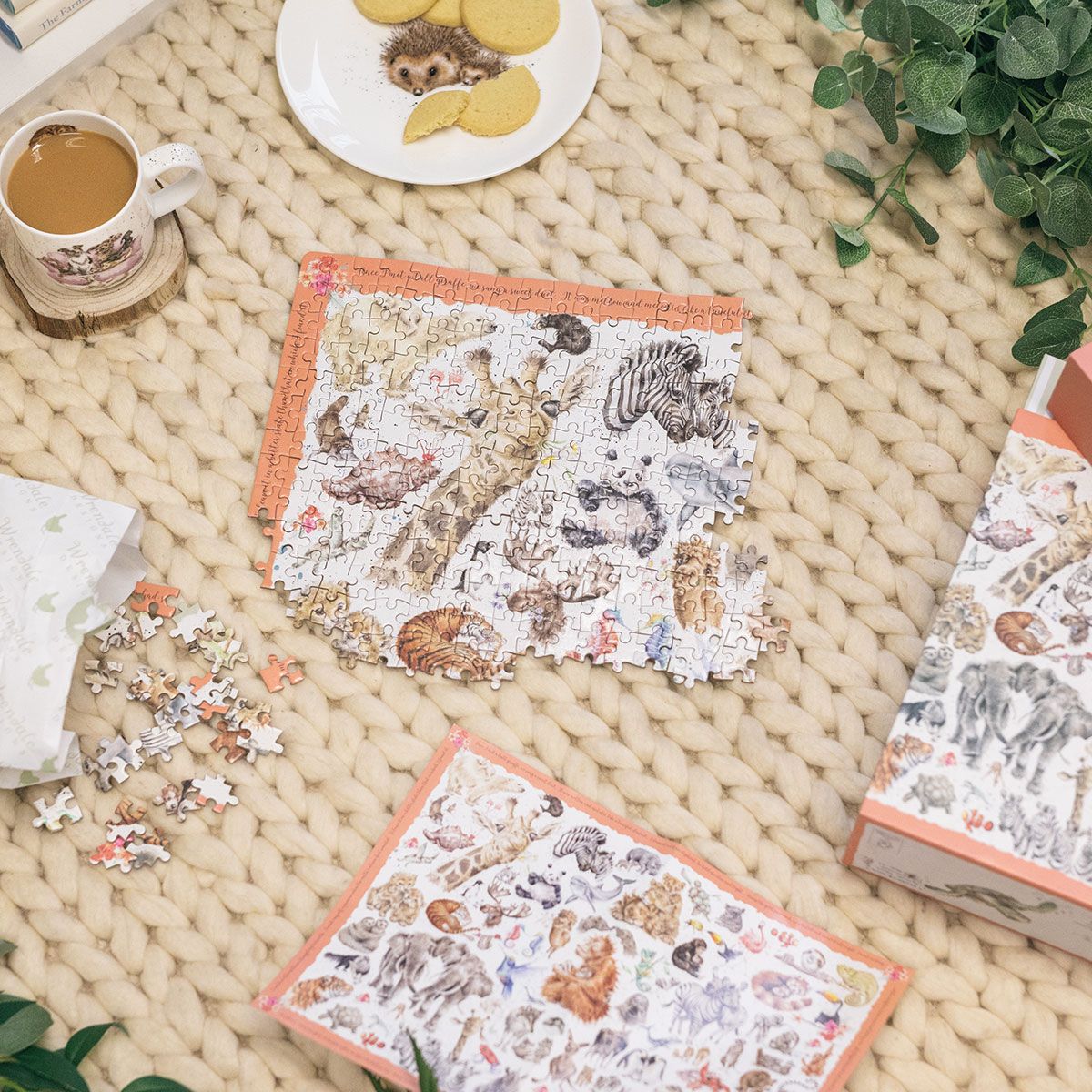 Wrendale Designs 1000 Piece Jigsaw Puzzle - Zoology